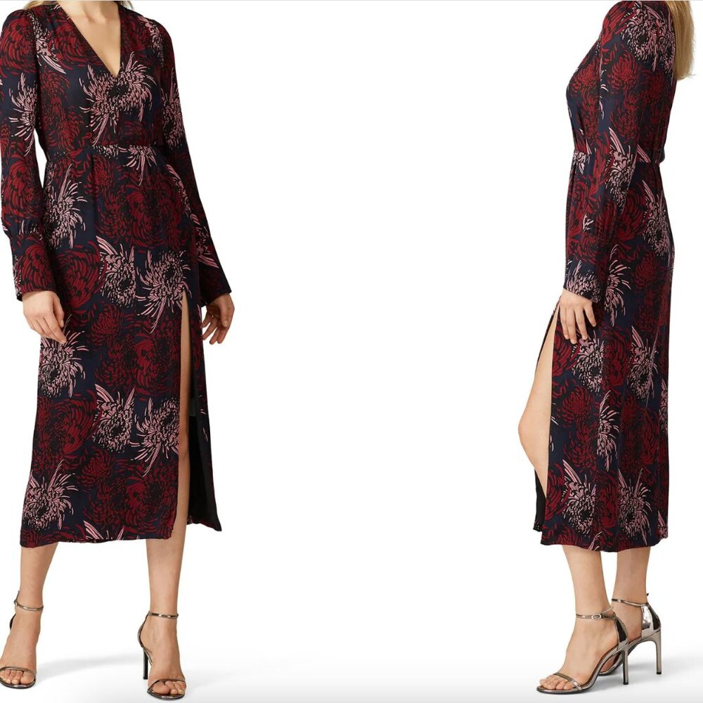 ALC Floral Long Sleeve Dress